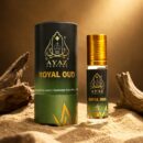 Ayaz Royal Oud Attar 6ML – Alcohol-Free Roll-On Perfume | Woody Oriental Long Lasting Fragrance for Men & Women