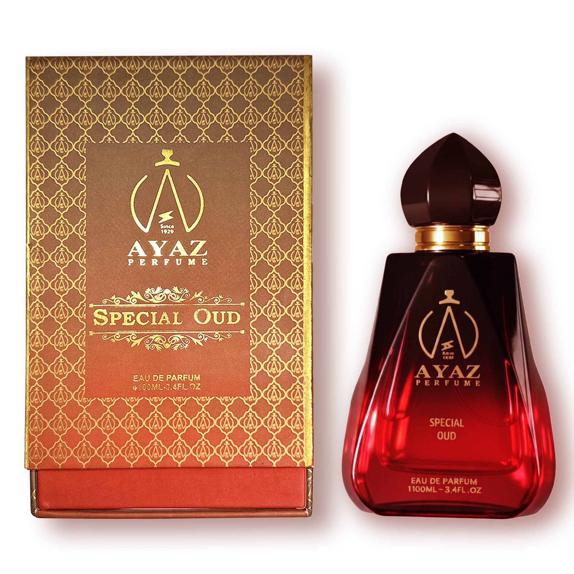 Ayaz Special Oud Eau De Parfum - Long Lasting Luxury Scent - 100ml