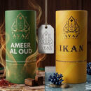 Ayaz Ameer Al Oud + Ikan Attar Combo (6ML Each) | Long Lasting Alcohol-Free Perfume Oil for Men & Women